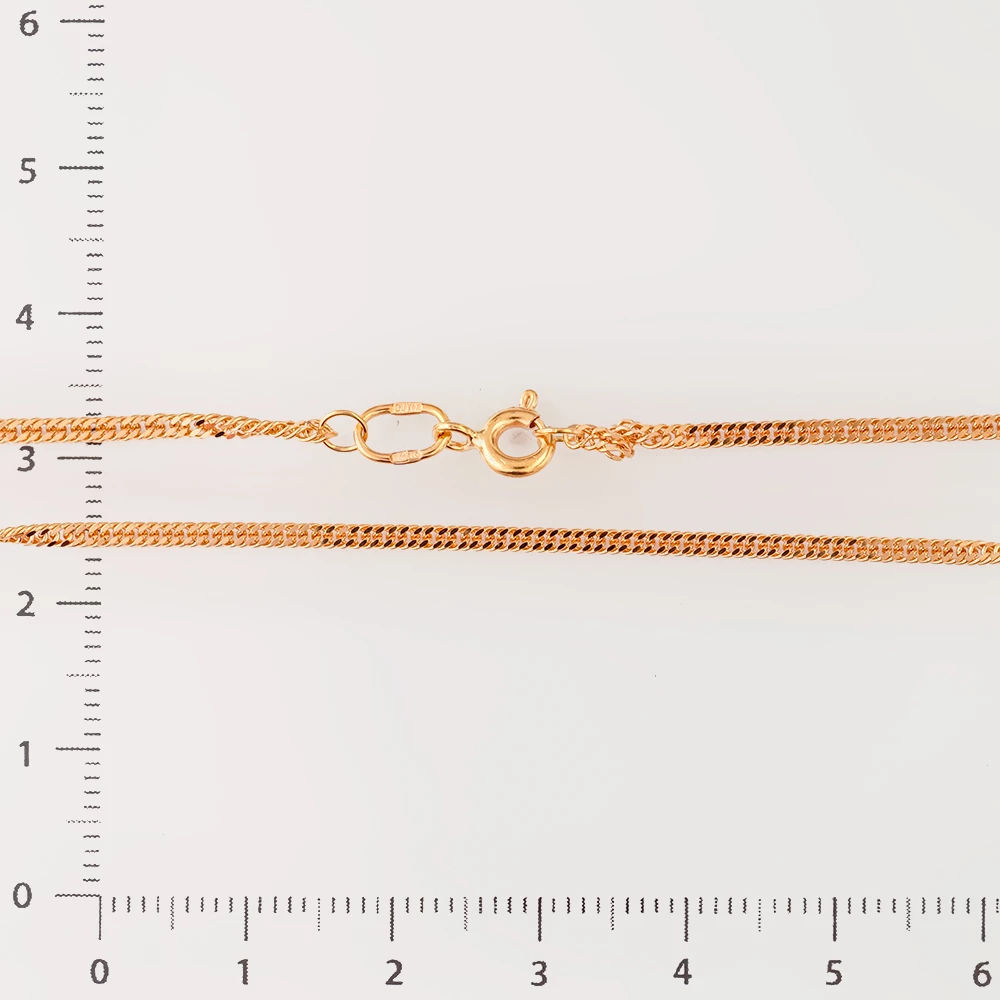 Цепь из красного золота 585 пробы