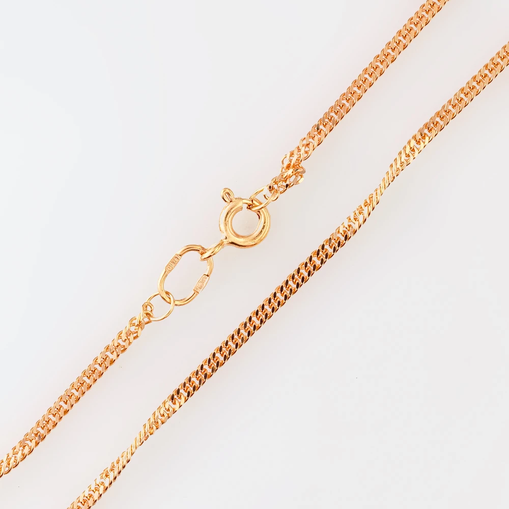 Цепь из красного золота 585 пробы