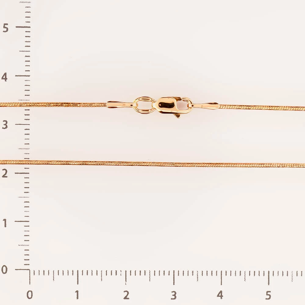 Цепь из красного золота 585 пробы