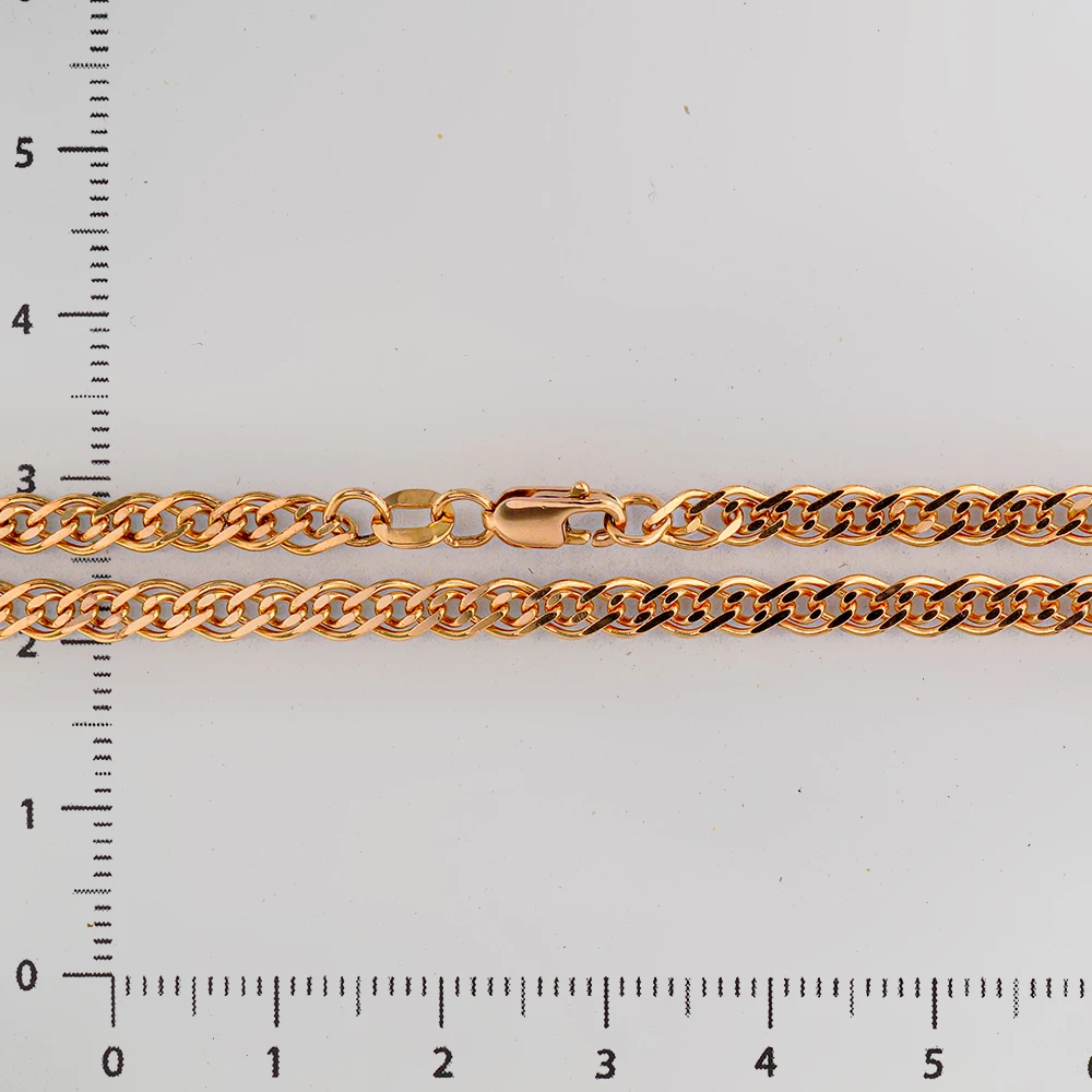 Цепь из красного золота 585 пробы