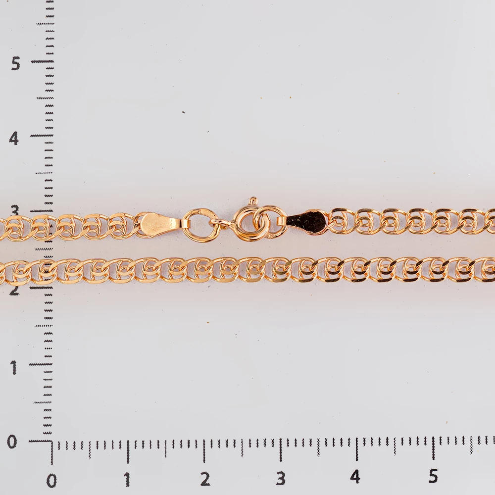 Цепь из красного золота 585 пробы