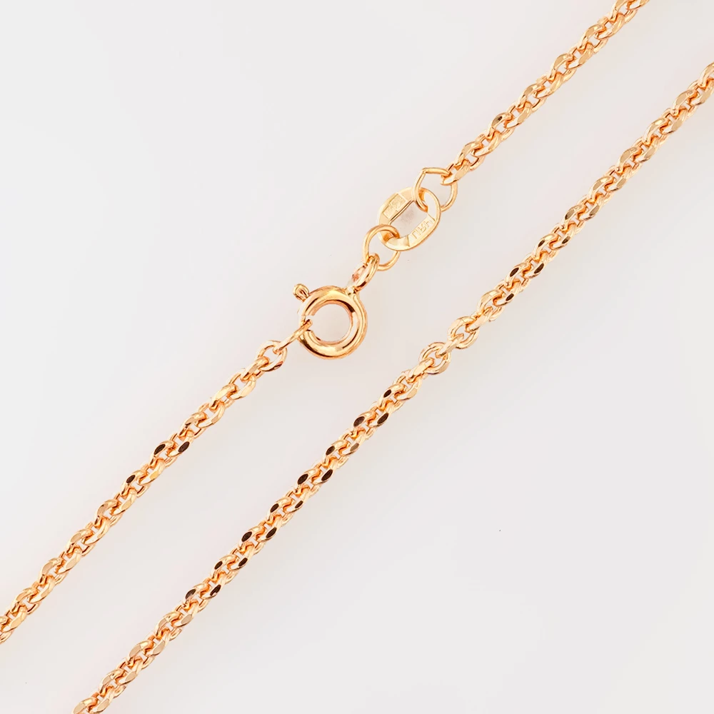 Цепь из красного золота 585 пробы