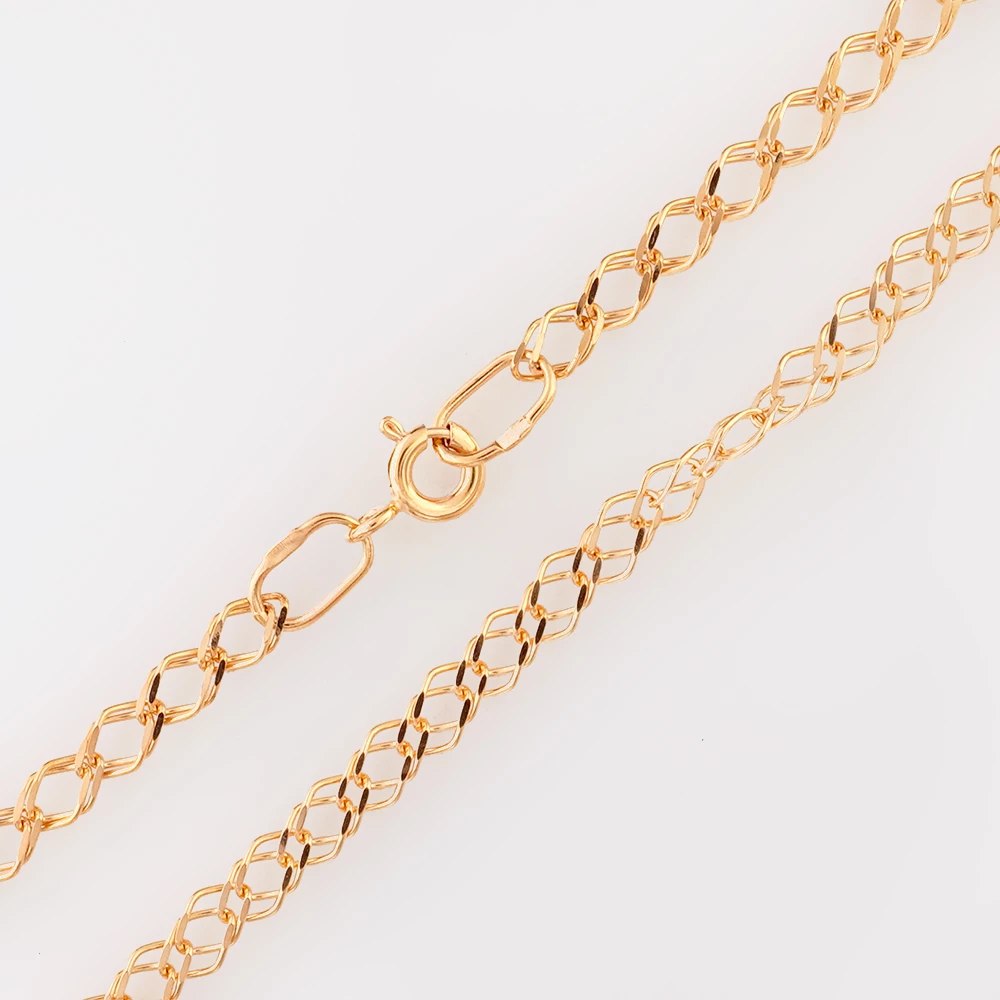 Цепь из красного золота 585 пробы