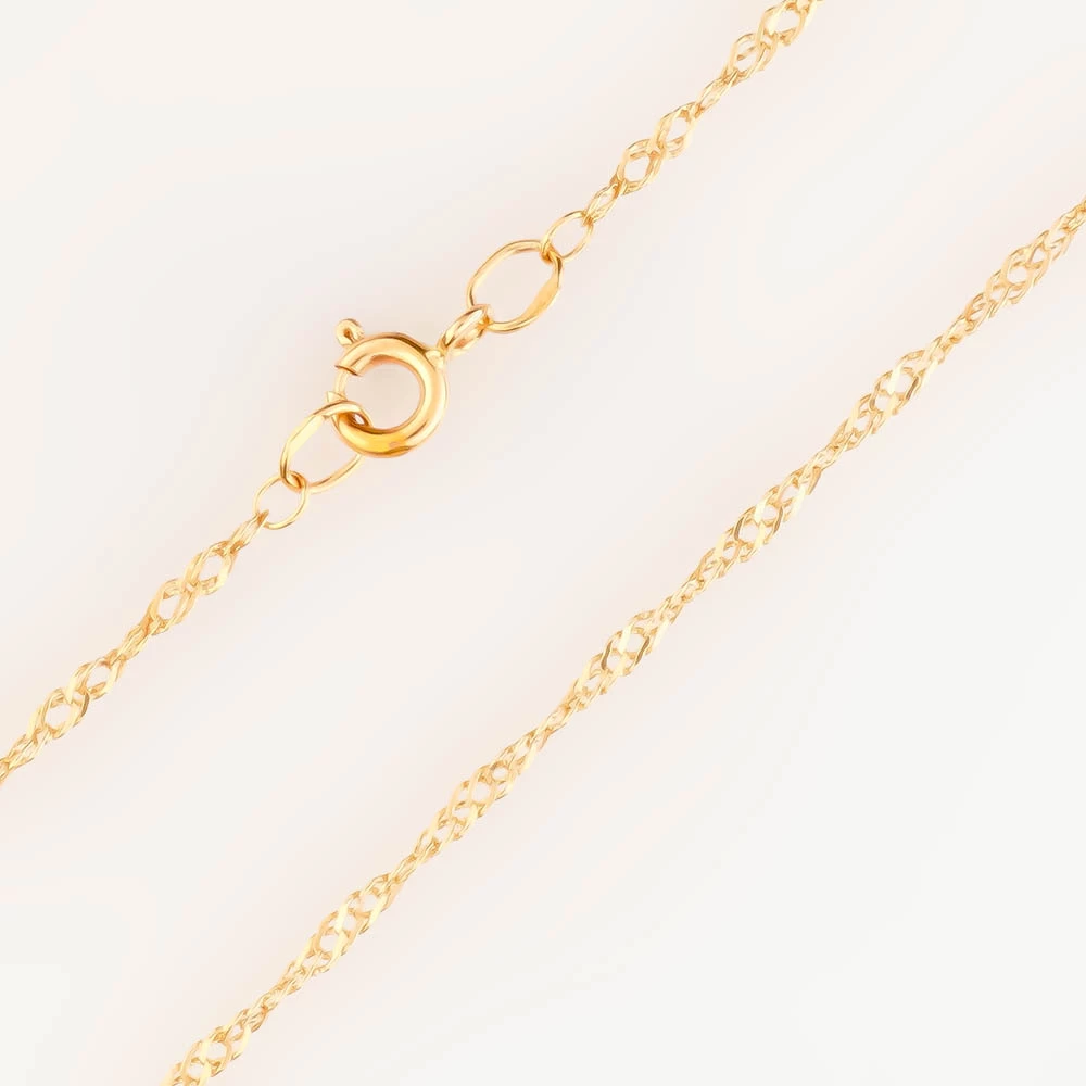 Цепь из красного золота 585 пробы