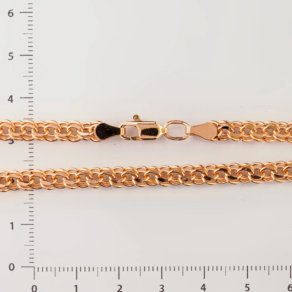 Цепь из красного золота 585 пробы
