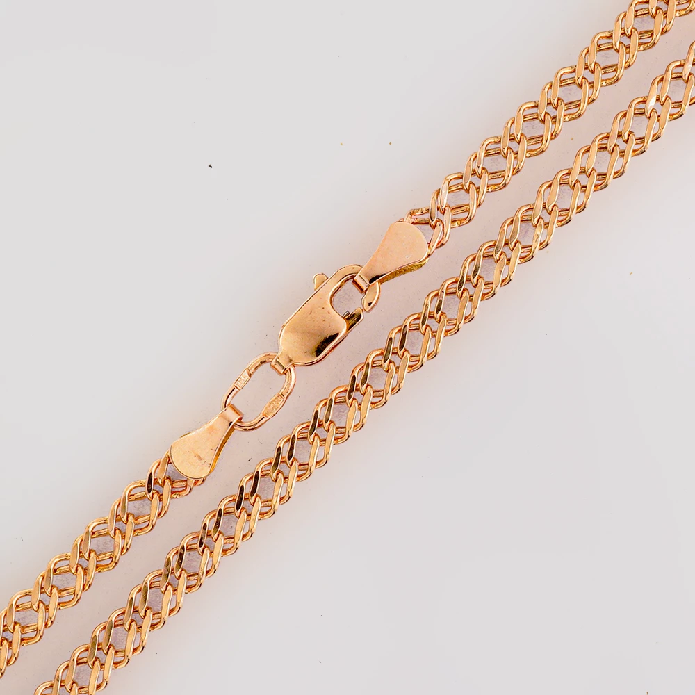 Цепь из красного золота 585 пробы