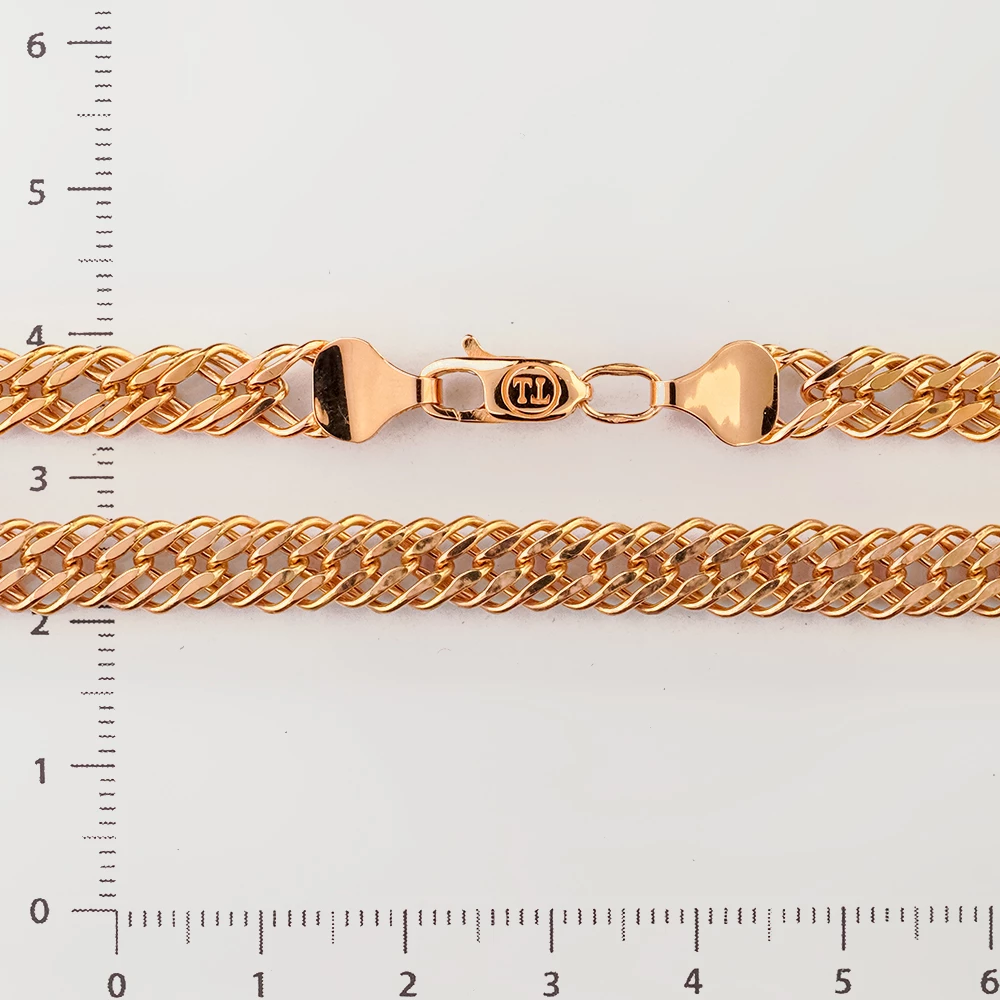 Цепь из красного золота 585 пробы