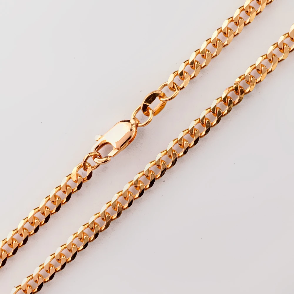 Цепь из красного золота 585 пробы