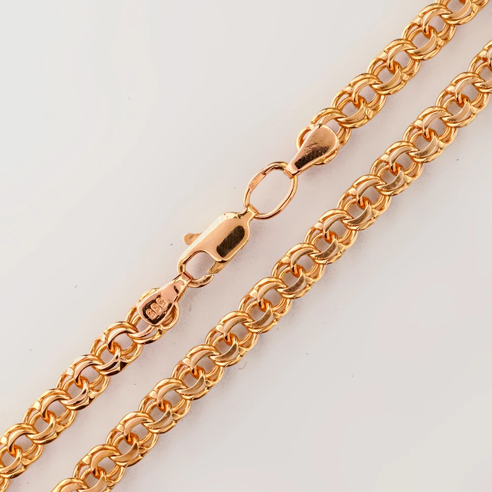 Цепь из красного золота 585 пробы