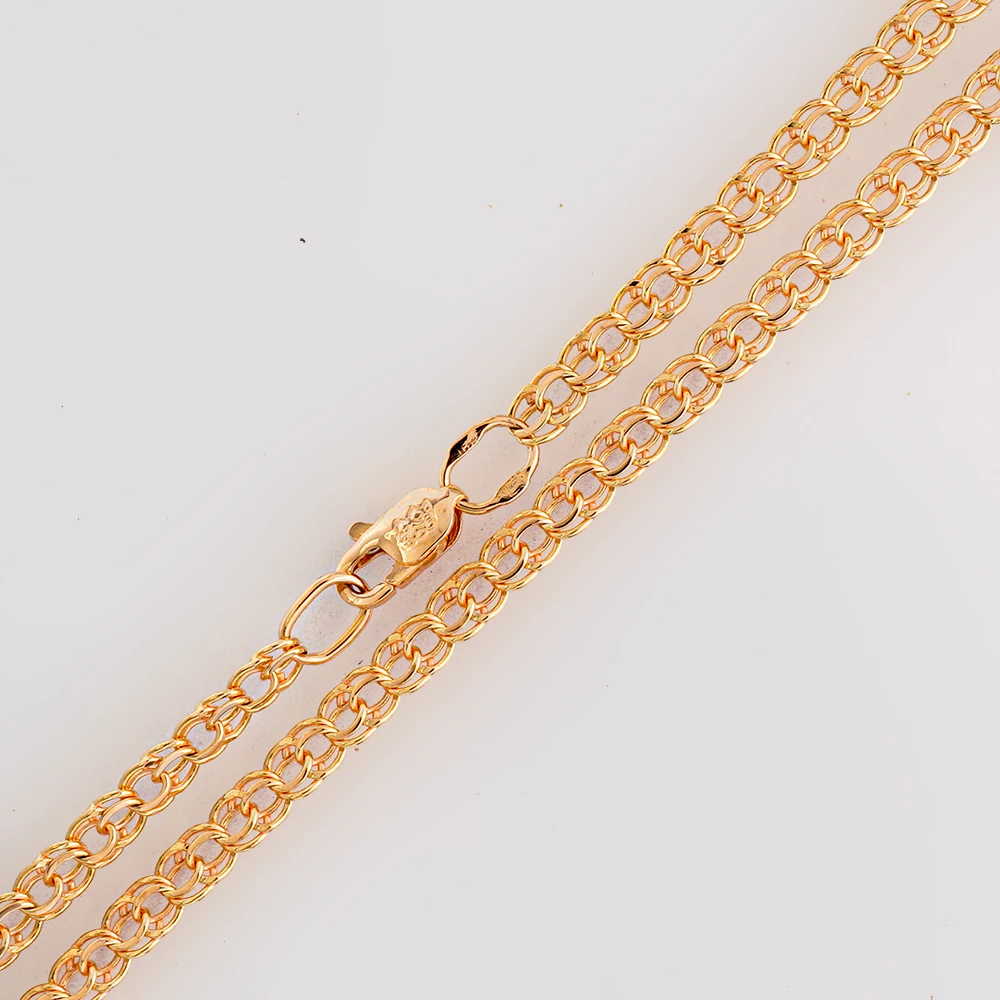 Цепь из красного золота 585 пробы