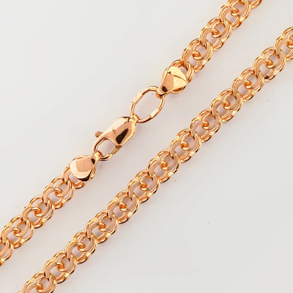 Цепь из красного золота 585 пробы