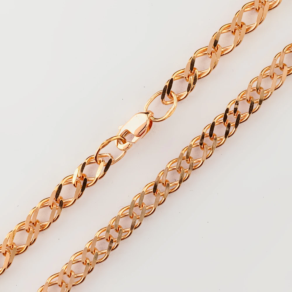 Цепь из красного золота 585 пробы