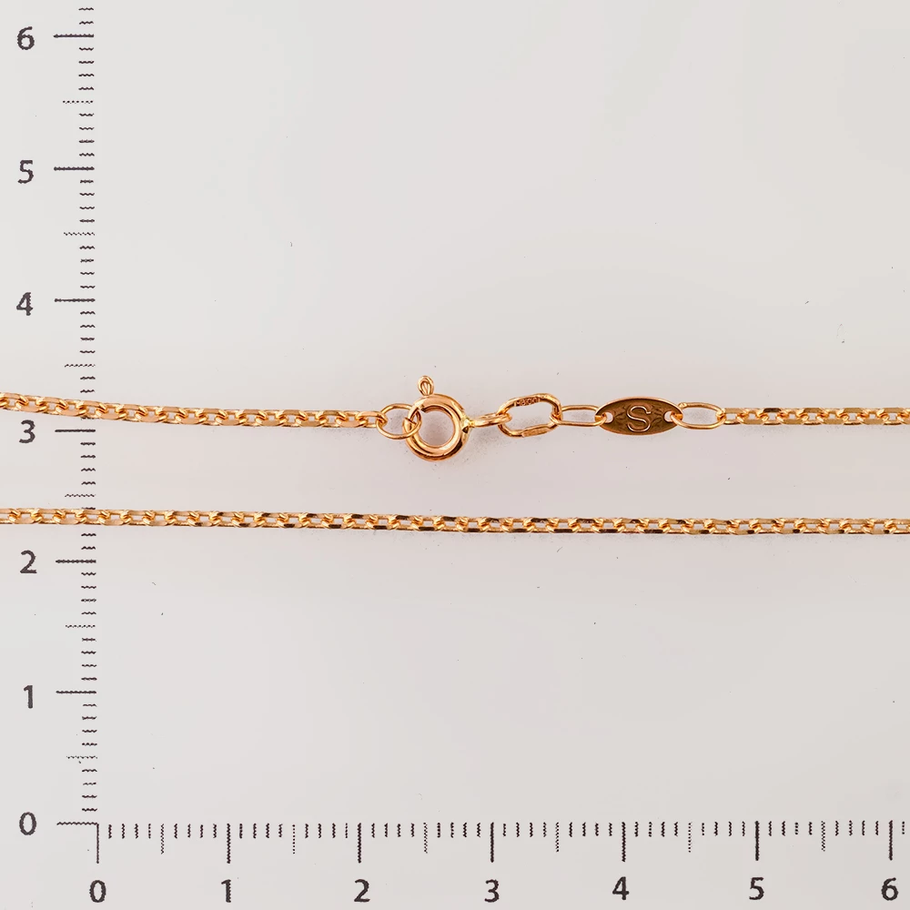 Цепь из красного золота 585 пробы