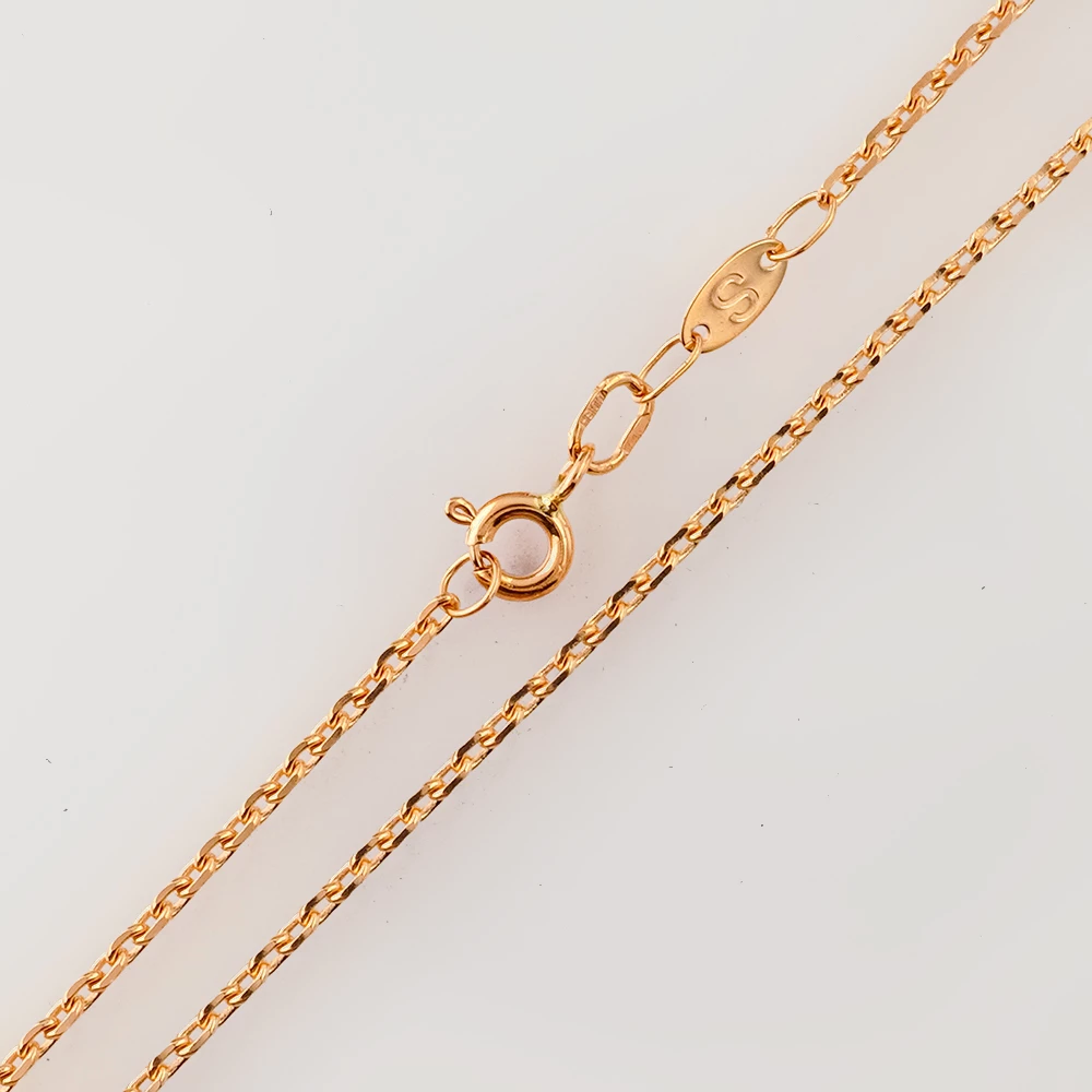 Цепь из красного золота 585 пробы