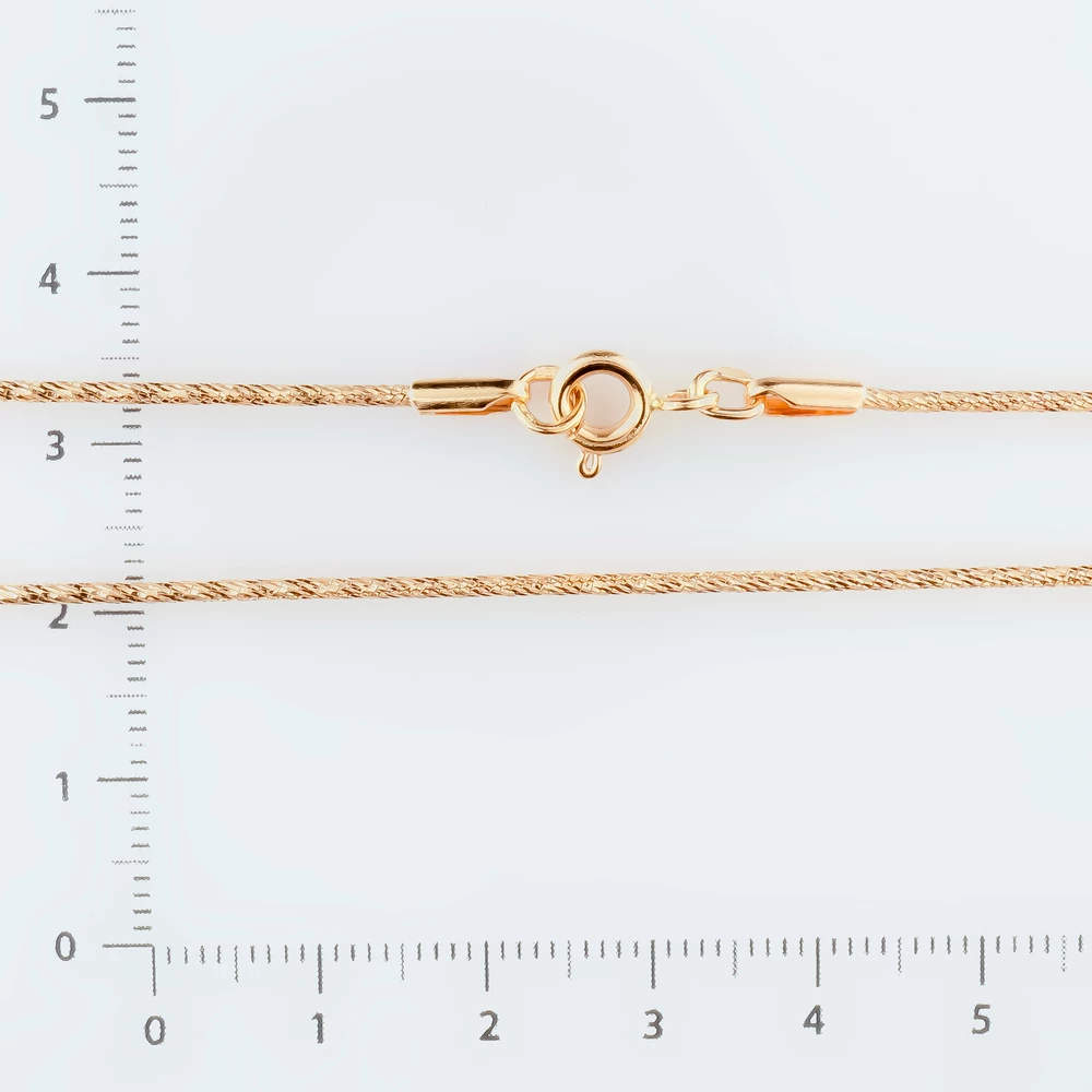 Цепь из красного золота 585 пробы