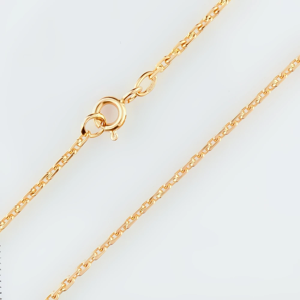 Цепь из красного золота 583 пробы