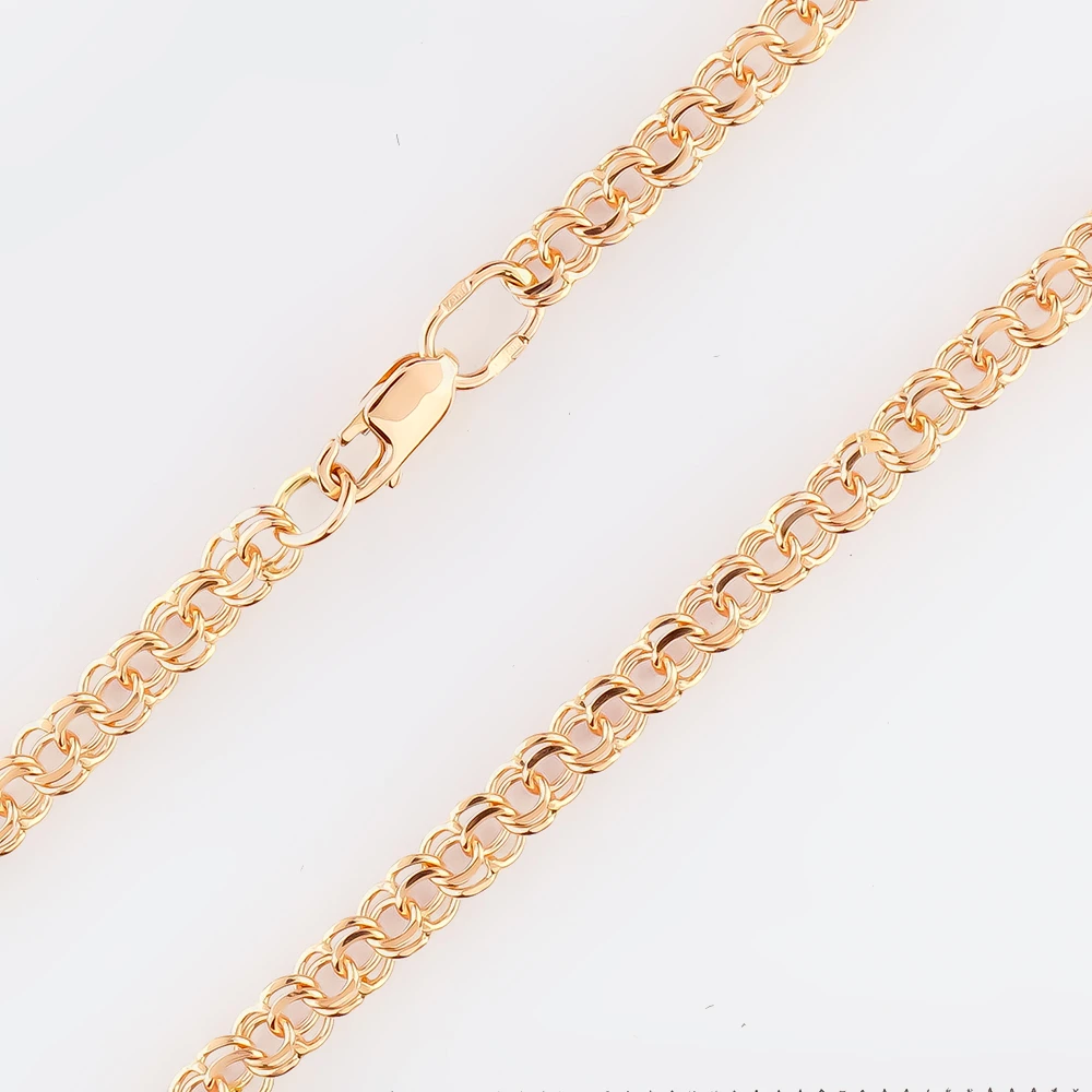 Цепь из красного золота 585 пробы