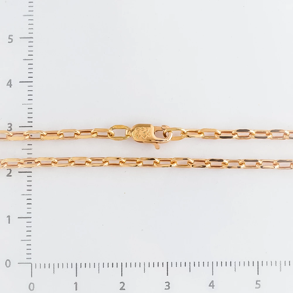 Цепь из красного золота 585 пробы