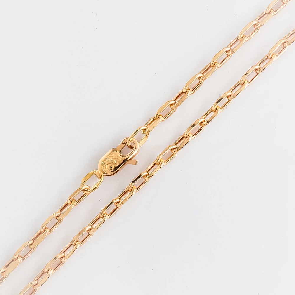 Цепь из красного золота 585 пробы