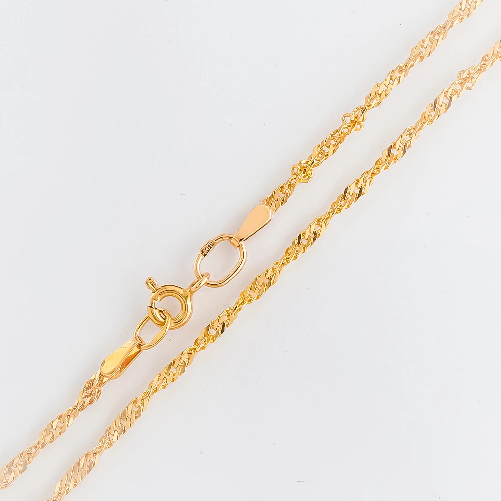 Цепь из красного золота 585 пробы