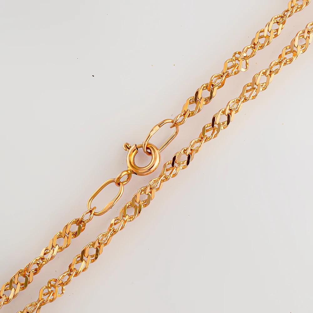 Цепь из красного золота 585 пробы