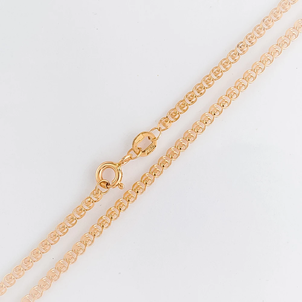 Цепь из красного золота 585 пробы