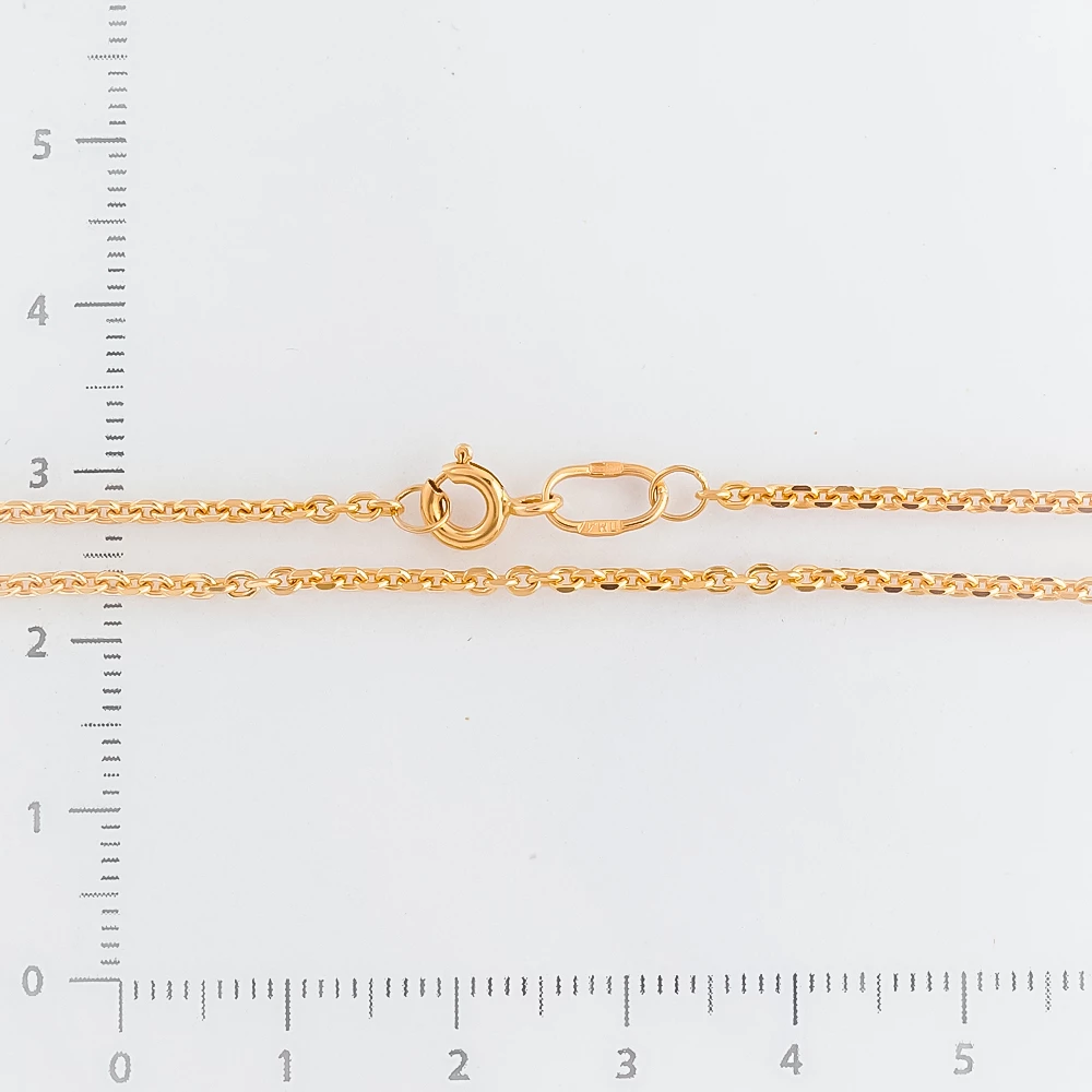 Цепь из красного золота 585 пробы