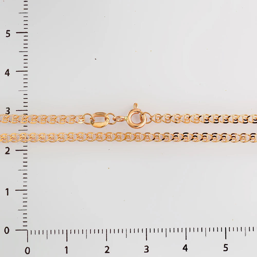 Цепь из красного золота 585 пробы