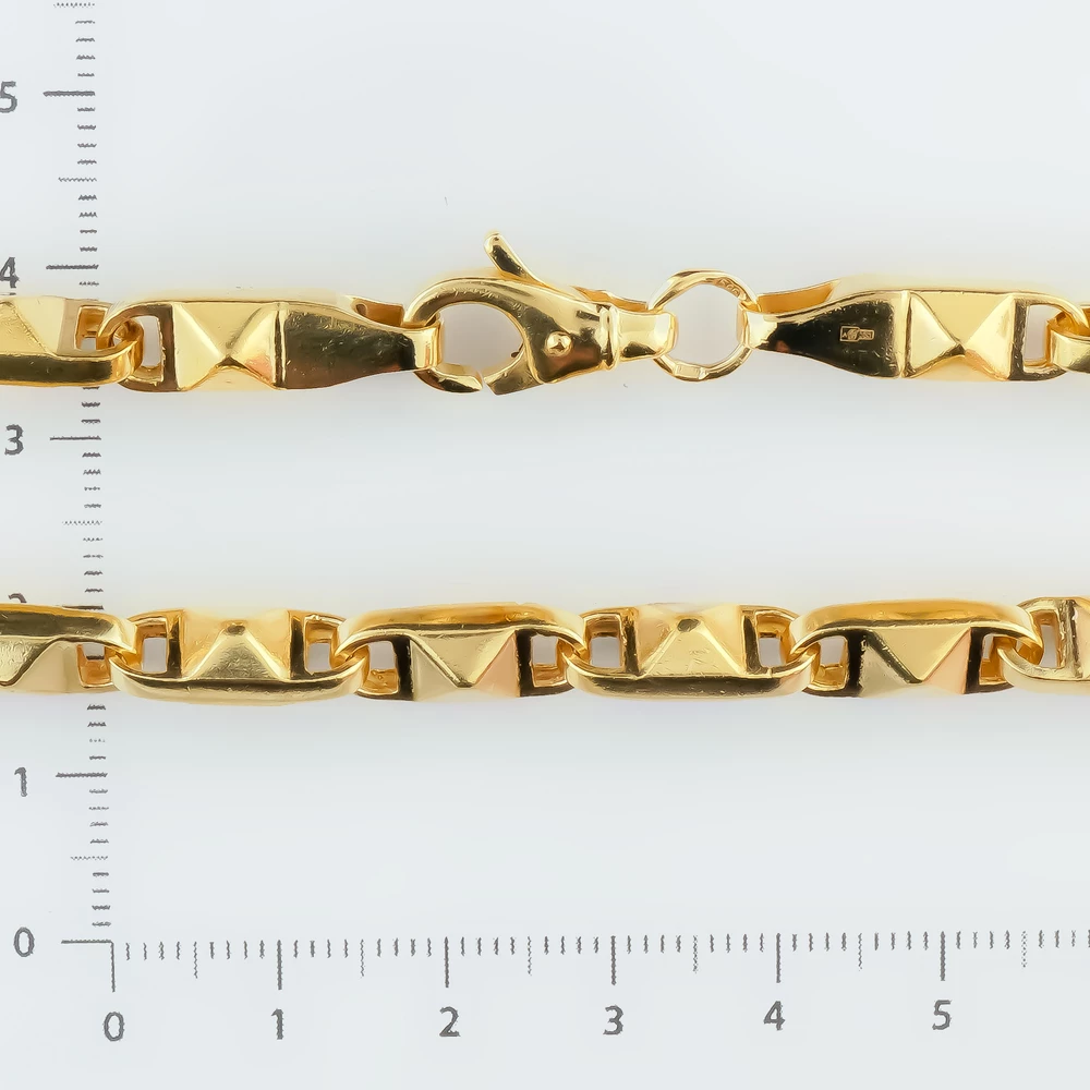 Цепь из желтого золота 585 пробы