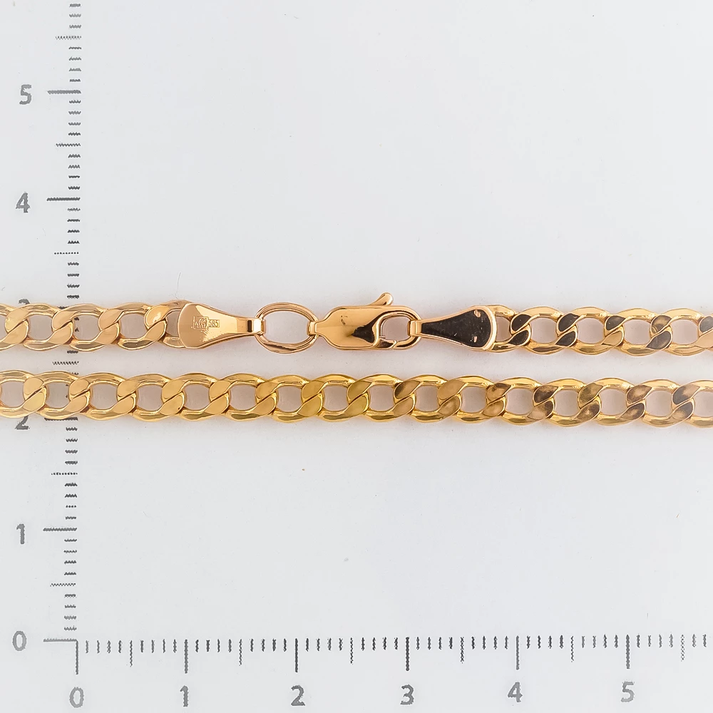 Цепь из красного золота 585 пробы