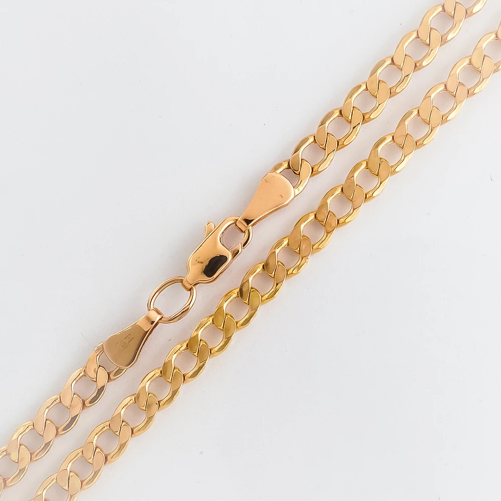 Цепь из красного золота 585 пробы