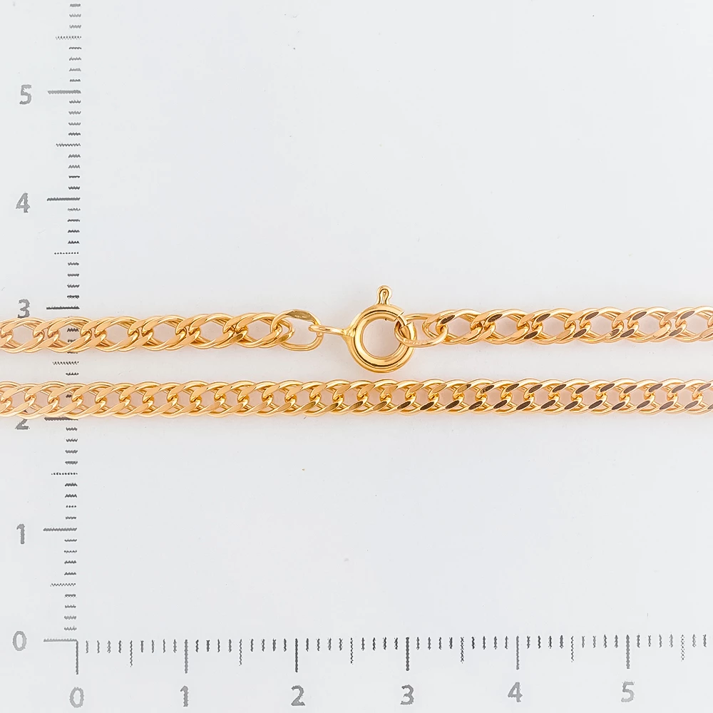 Цепь из красного золота 585 пробы