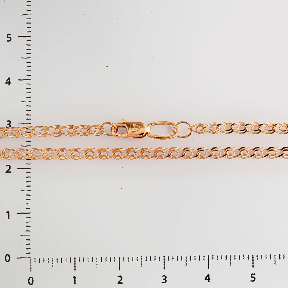 Цепь из красного золота 585 пробы