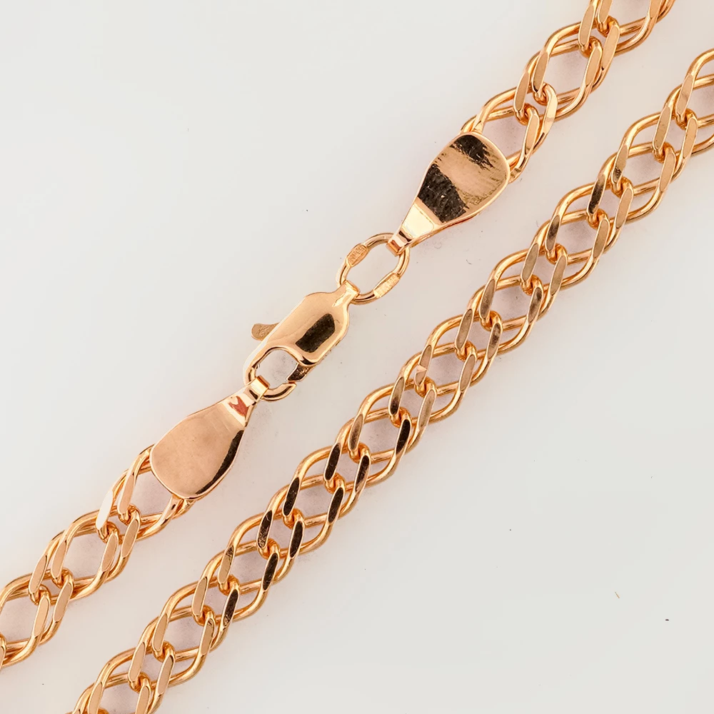 Цепь из красного золота 585 пробы