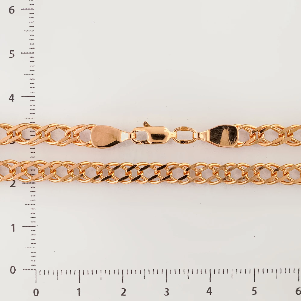 Цепь из красного золота 585 пробы