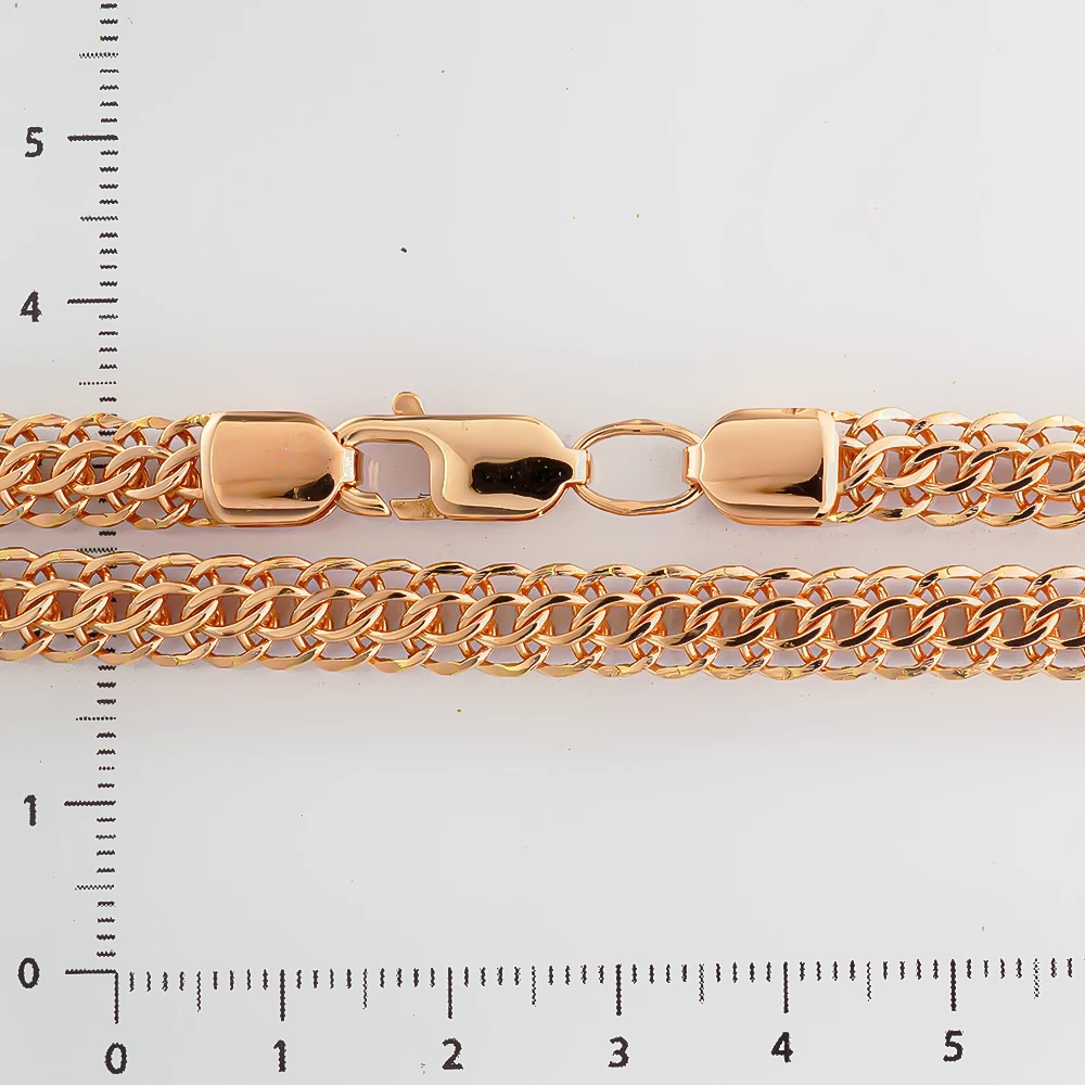 Цепь из красного золота 585 пробы