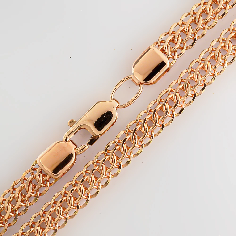 Цепь из красного золота 585 пробы