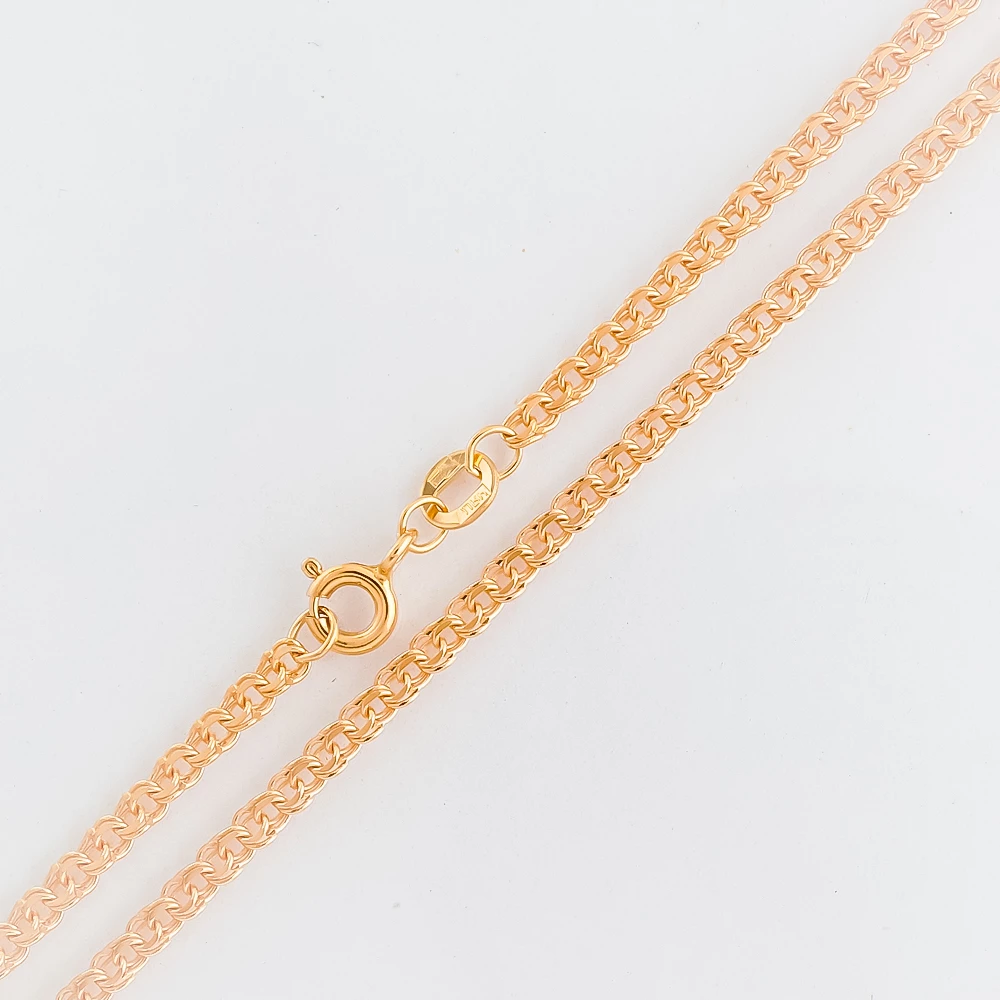 Цепь из красного золота 585 пробы