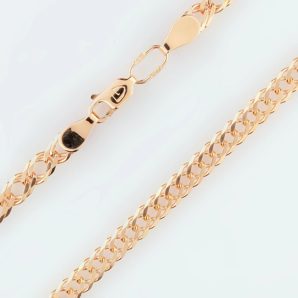 Цепь из красного золота 585 пробы