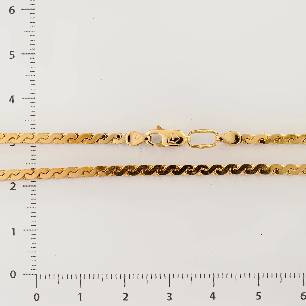 Цепь из желтого золота 585 пробы