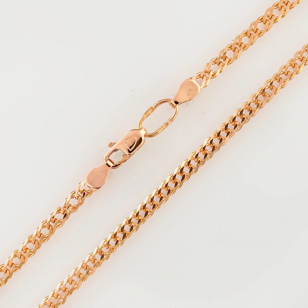 Цепь из красного золота 585 пробы