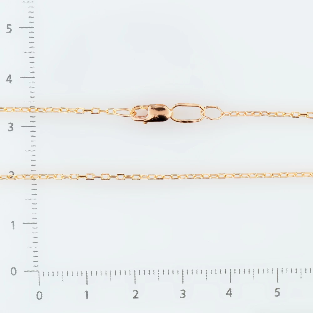 Цепь из красного золота 585 пробы