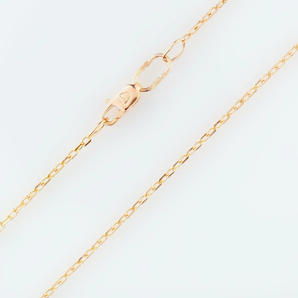 Цепь из красного золота 585 пробы