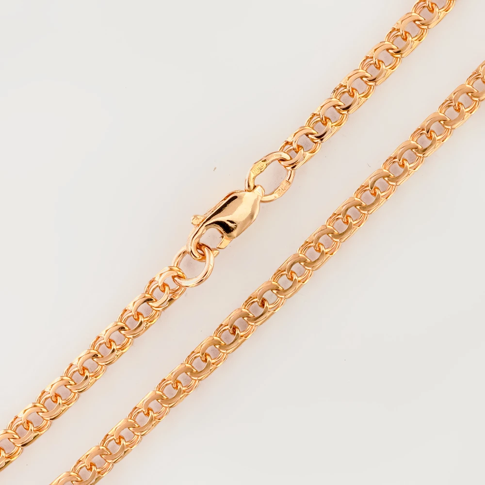 Цепь из красного золота 585 пробы