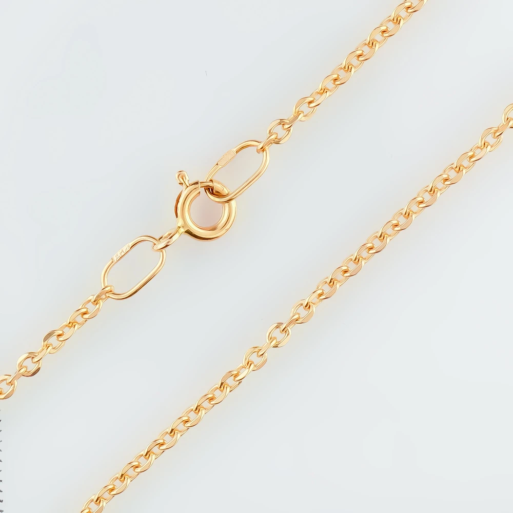 Цепь из красного золота 585 пробы