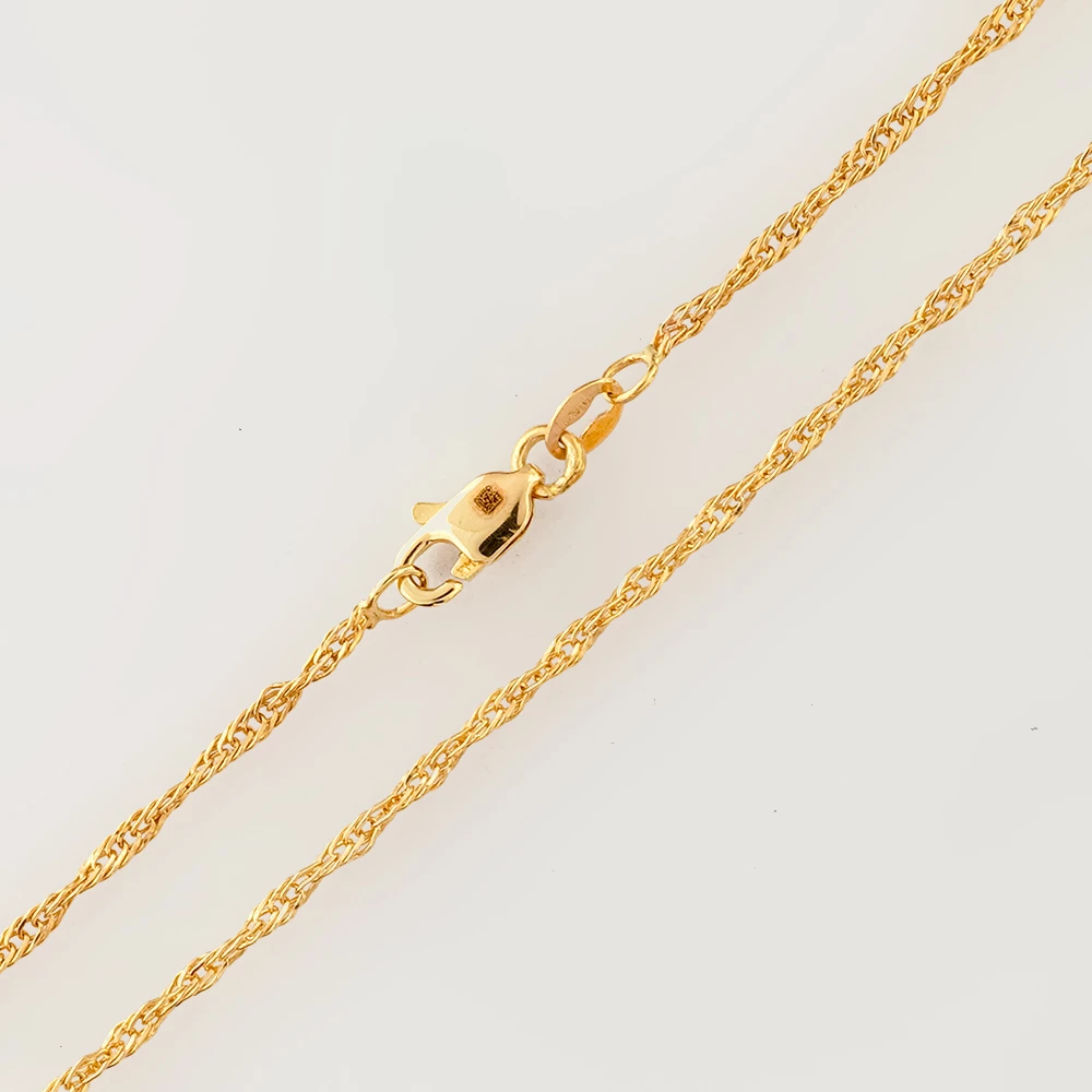 Цепь из желтого золота 585 пробы