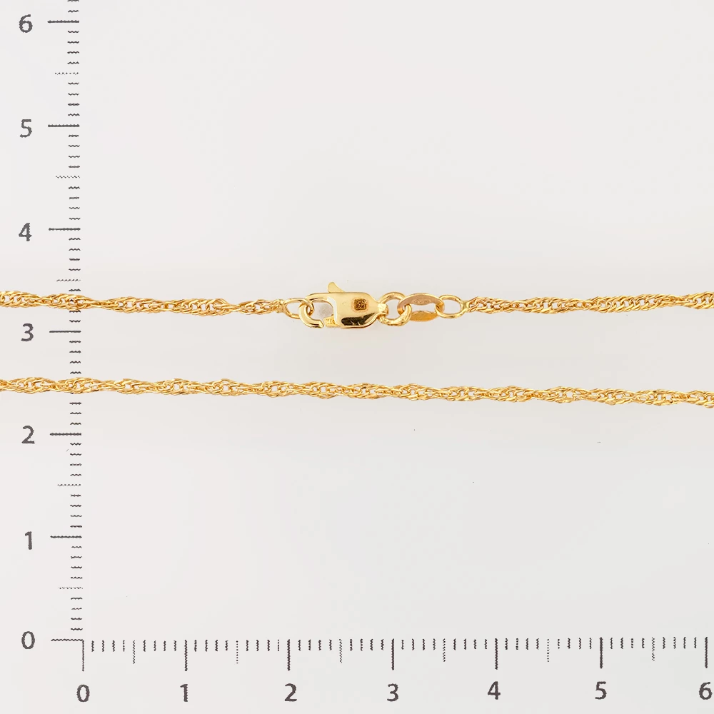 Цепь из желтого золота 585 пробы