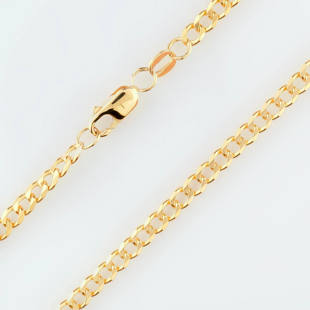 Цепь из желтого золота 585 пробы