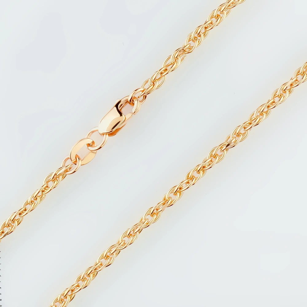 Цепь из красного золота 585 пробы