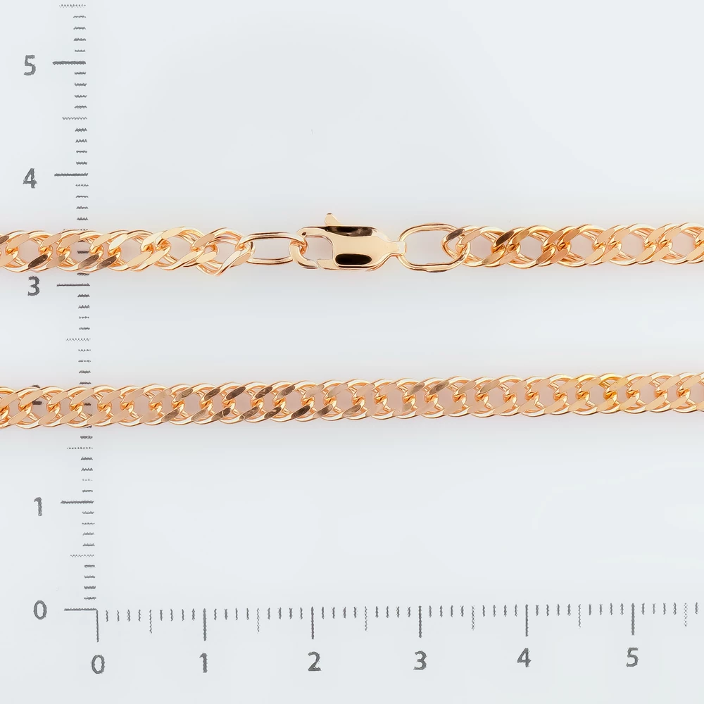 Цепь из красного золота 585 пробы